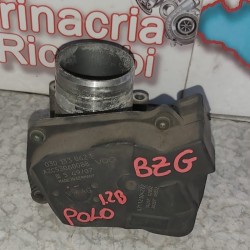CORPO FARFALLATO VOLKSWAGEN POLO 1.2 BENZINA, 03D 133 062 E, CODICE MOTORE BZG