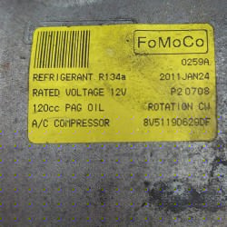 Compressore aria condizionata ford fiesta 1.4 tdci dal 2010 in poi, F6JD 8V5119D629DF