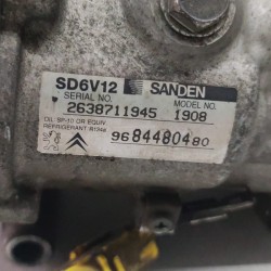 Compressore aria condizionata PEUGEOT BIPPER 1.4 HDI CODICE MOTORE 8HS